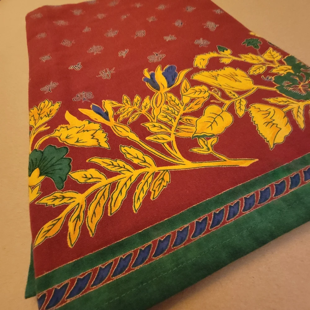 NWOP VTG Williams-Sonoma Provence Tablecloth 54